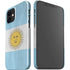 Argentina Flag Distressed iPhone 12 Mini Lite Case
